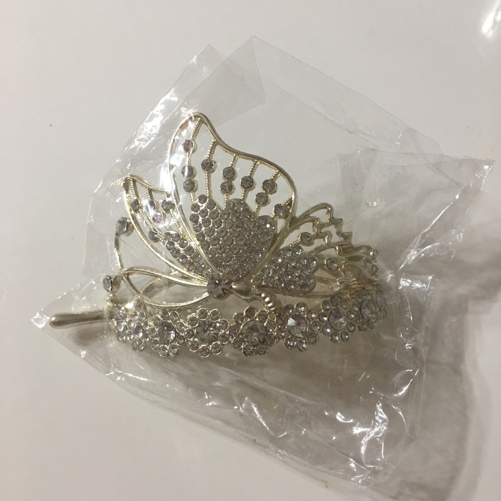 Flower clip for hair accessories